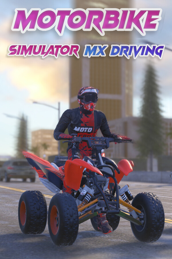 Steam portrait for Motorbike Simulator MX Driving.