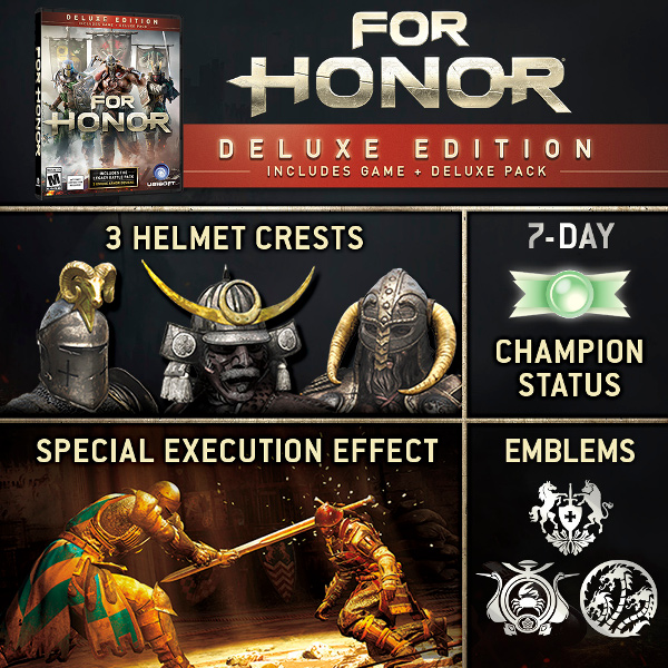 For honor deluxe edition что входит