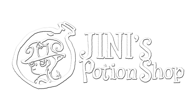 Jini's Potion Shop Logo