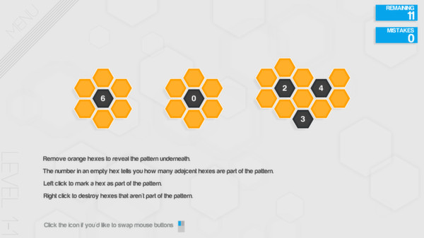 Скриншот из Hexcells Infinite