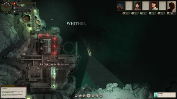 Скриншот из Sunless Sea