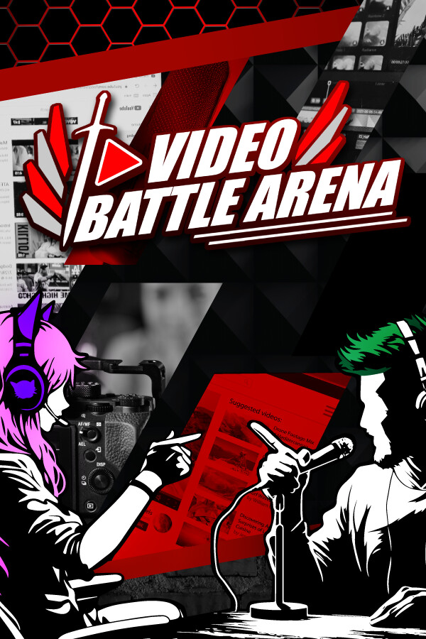 Steam portrait for Video Battle Arena.