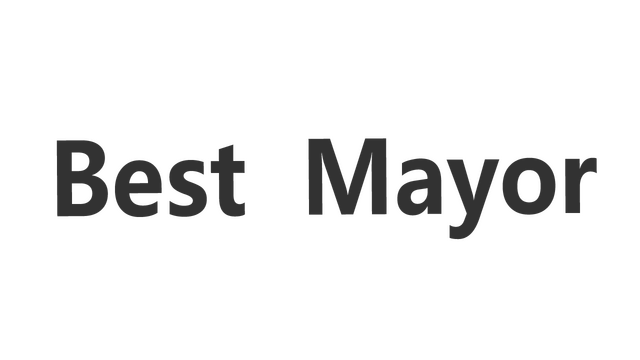 Best Mayor Logo