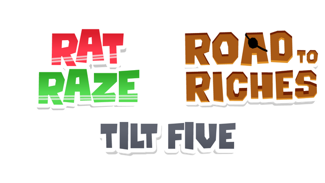Rat Raze / Road to Riches - Tilt Five Logo