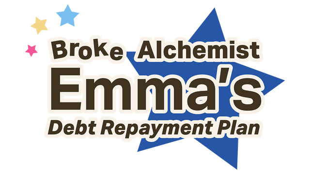 Broke Alchemist Emma's Debt Repayment Plan Logo