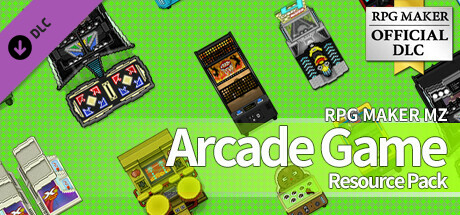 RPG Maker MZ - Arcade Game Resource Pack cover art