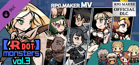 RPG Maker MV - Rdot monsters vol.3 cover art