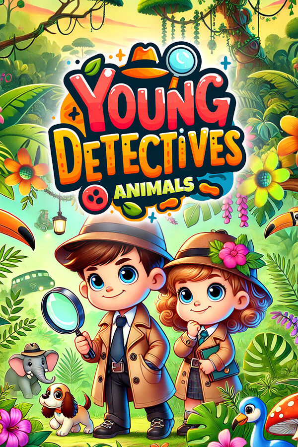 Young Detectives: Animals for steam