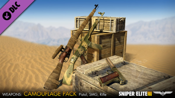 Скриншот из Sniper Elite 3 - Camouflage Weapons Pack