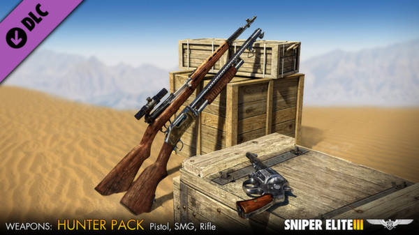 Скриншот из Sniper Elite 3 - Hunter Weapons Pack