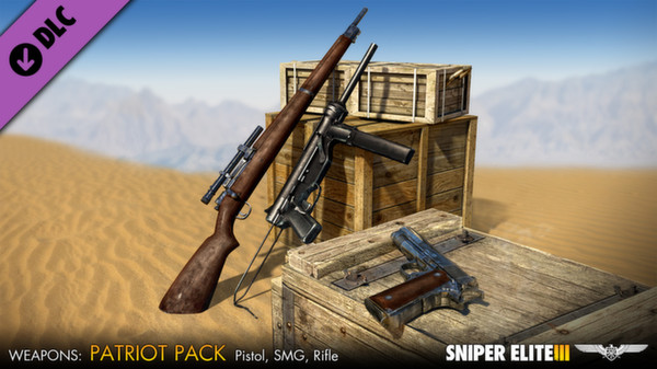 Скриншот из Sniper Elite 3 - Patriot Weapons Pack