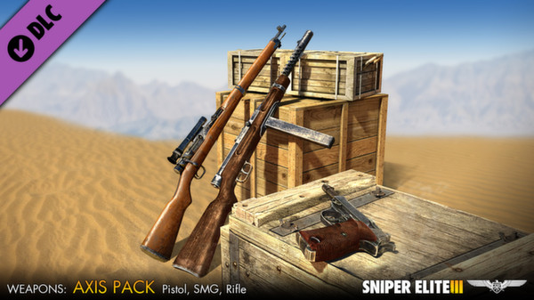 Скриншот из Sniper Elite 3 - Axis Weapons Pack