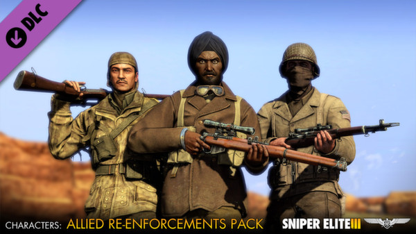 Скриншот из Sniper Elite 3 - Allied Reinforcement Outfits Pack