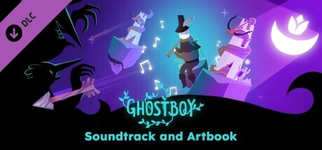 Ghostboy Soundtrack and Artbook cover art