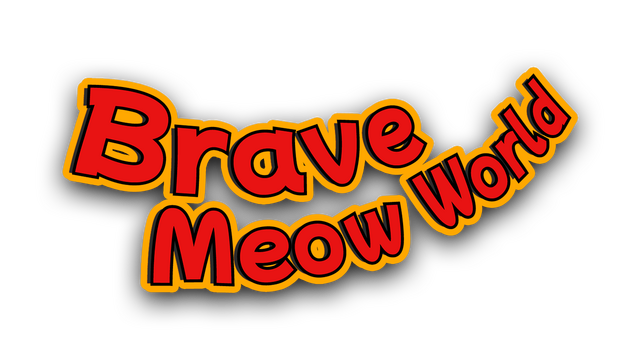 Brave Meow World Logo