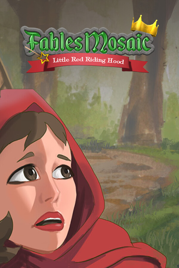 Steam portrait for Fables Mosaic: Little Red Riding Hood.