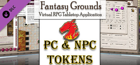 Fantasy Grounds - Gaming Tokens & Portraits Pack #3: PC's & NPCs cover art