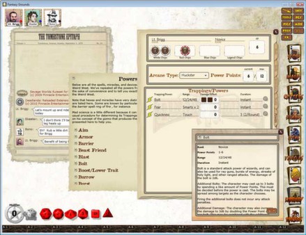 Скриншот из Fantasy Grounds - Deadlands Reloaded: For Whom the Whistle Blows