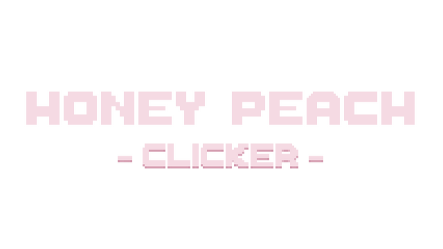 Honey Peach Clicker Logo