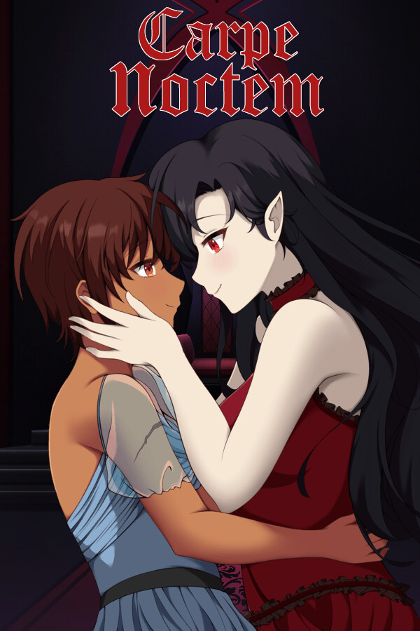 Steam portrait for Carpe Noctem - Yuri Visual Novel.
