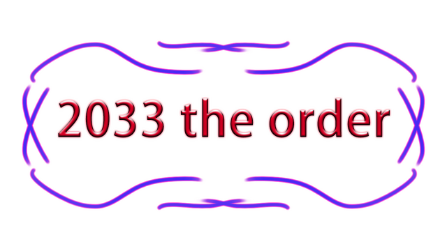 2033 the order Logo