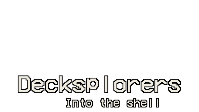 Decksplorers: Into the Shell Logo