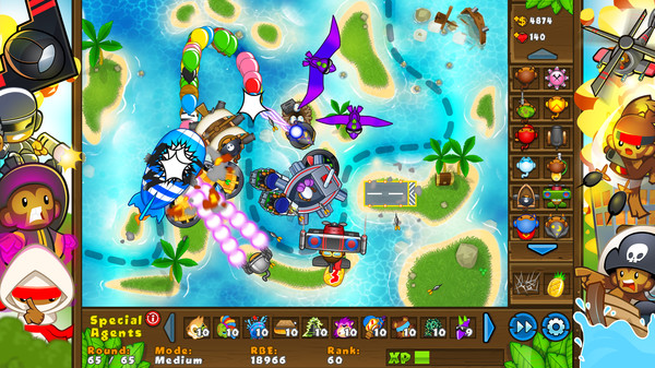 Bloons TD 5 game for Linux 1