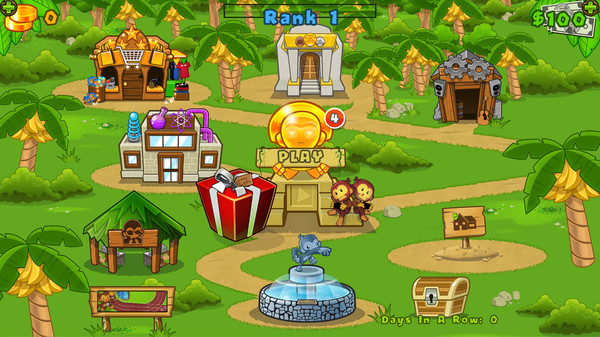 Скриншот из Bloons TD5