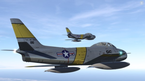 Скриншот из DCS: F-86F Sabre