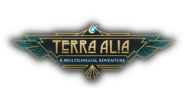 Terra Alia VR: A Multilingual Adventure Logo