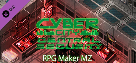 RPG Maker MZ - CyberCity Central Security Tiles cover art