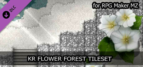 RPG Maker MZ - KR Flower Forest Tileset cover art