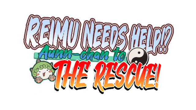 Reimu Needs Help!? Aunn-chan to the Rescue! Logo