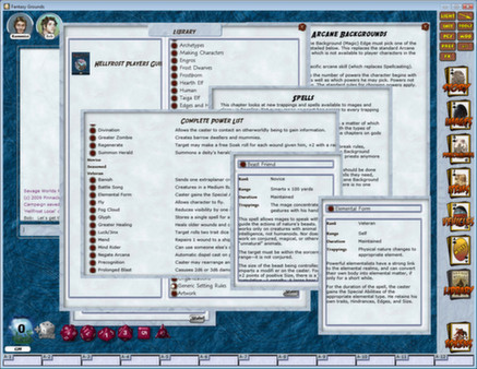 Скриншот из Fantasy Grounds - Savage Worlds: Hellfrost Player's Guide