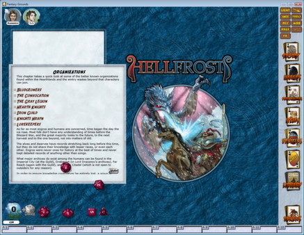 Скриншот из Fantasy Grounds - Savage Worlds: Hellfrost Player's Guide