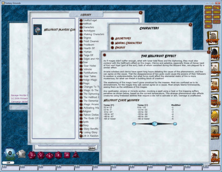 Скриншот из Fantasy Grounds - Savage Worlds: Hellfrost Player's Guide