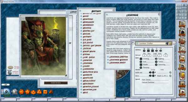 Скриншот из Fantasy Grounds - Savage Worlds: Hellfrost Bestiary