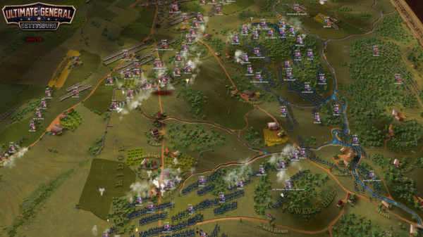 Скриншот из Ultimate General: Gettysburg