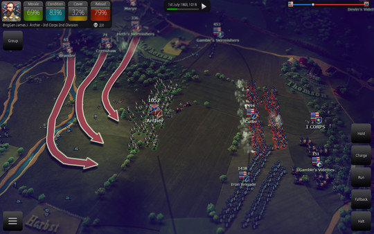 Скриншот из Ultimate General: Gettysburg