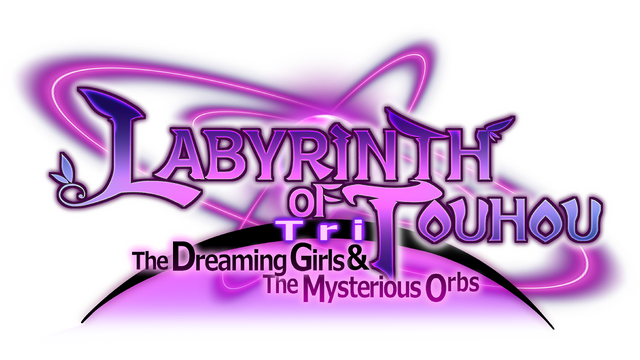 Labyrinth of Touhou Tri -The Dreaming Girls & The Mysterious Orbs- Logo