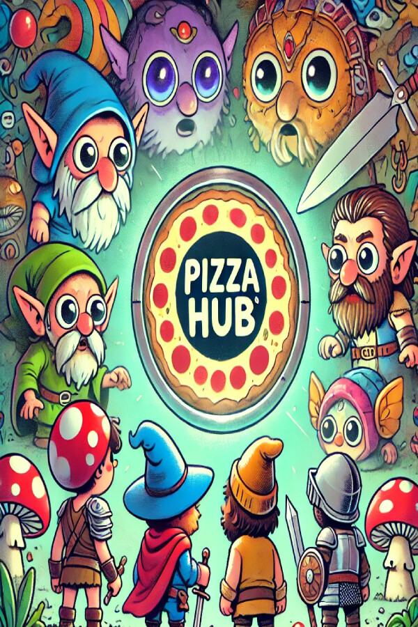 Steam portrait for Pizza Hub.