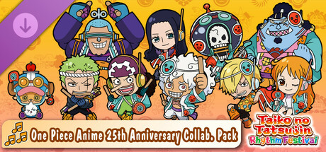 Taiko no Tatsujin: Rhythm Festival - One Piece Anime 25th Anniversary Collab. Pack cover art