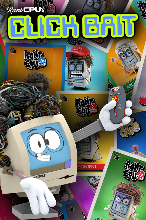 Steam portrait for RantCPU's ClickBait.