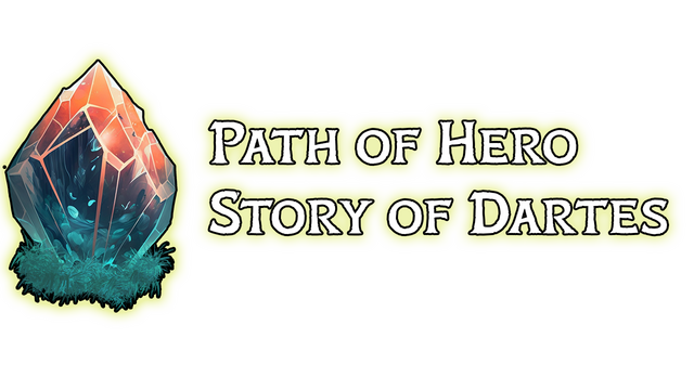 Path of Hero. Story of Dartes Logo