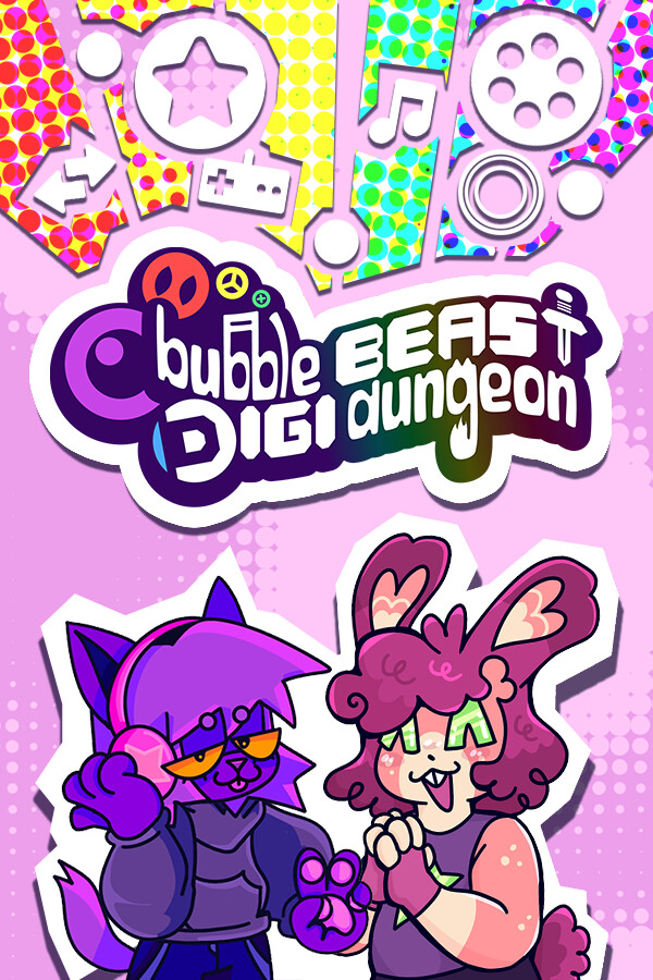 Steam portrait for BubbleBeast DigiDungeon.