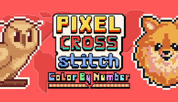 Pixel Cross Stitch Color by Number