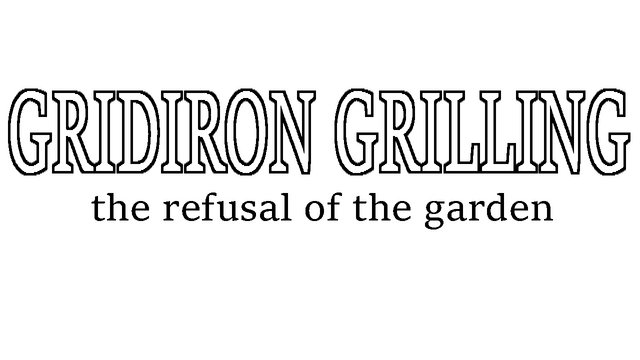 Gridiron Grilling: The Refusal of the Garden Logo