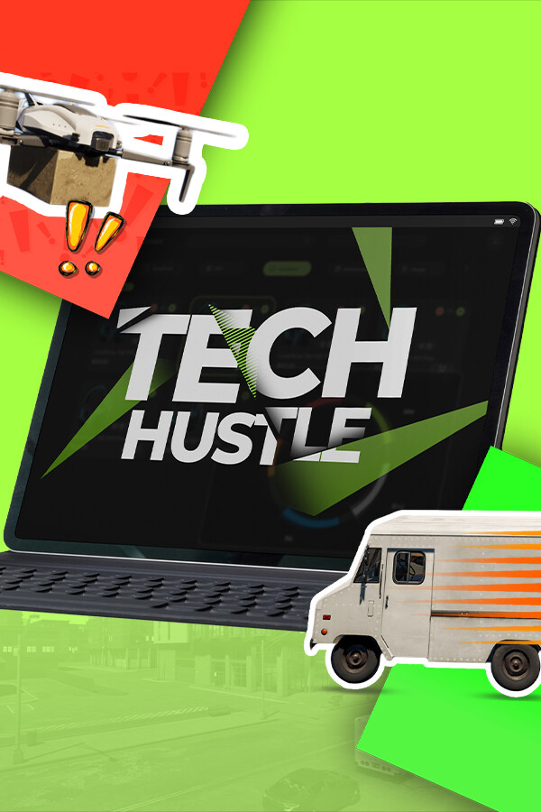 Steam portrait for Tech Hustle.