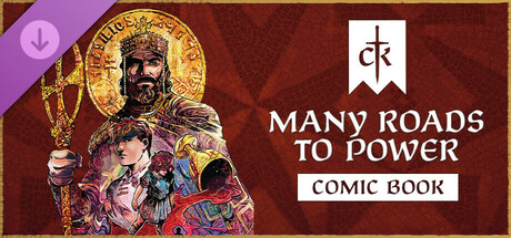 Crusader Kings III: Many Roads to Power - Comic Book cover art