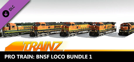 Trainz Plus DLC - Pro Train: BNSF Loco Bundle 1 cover art